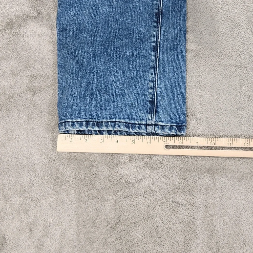 Mott & Bow Warren Slim‎ Straight Jeans Mens 38x32 Blue Stretch Denim Medium Wash